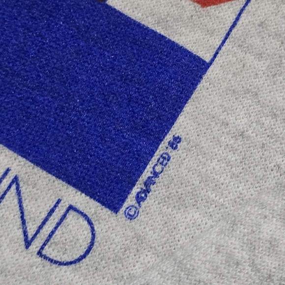 VTG 80s Nova Scotia Canada Nautical Sailboad Graphic Crewneck Sweatshirt Mens L - Picture 5 of 14